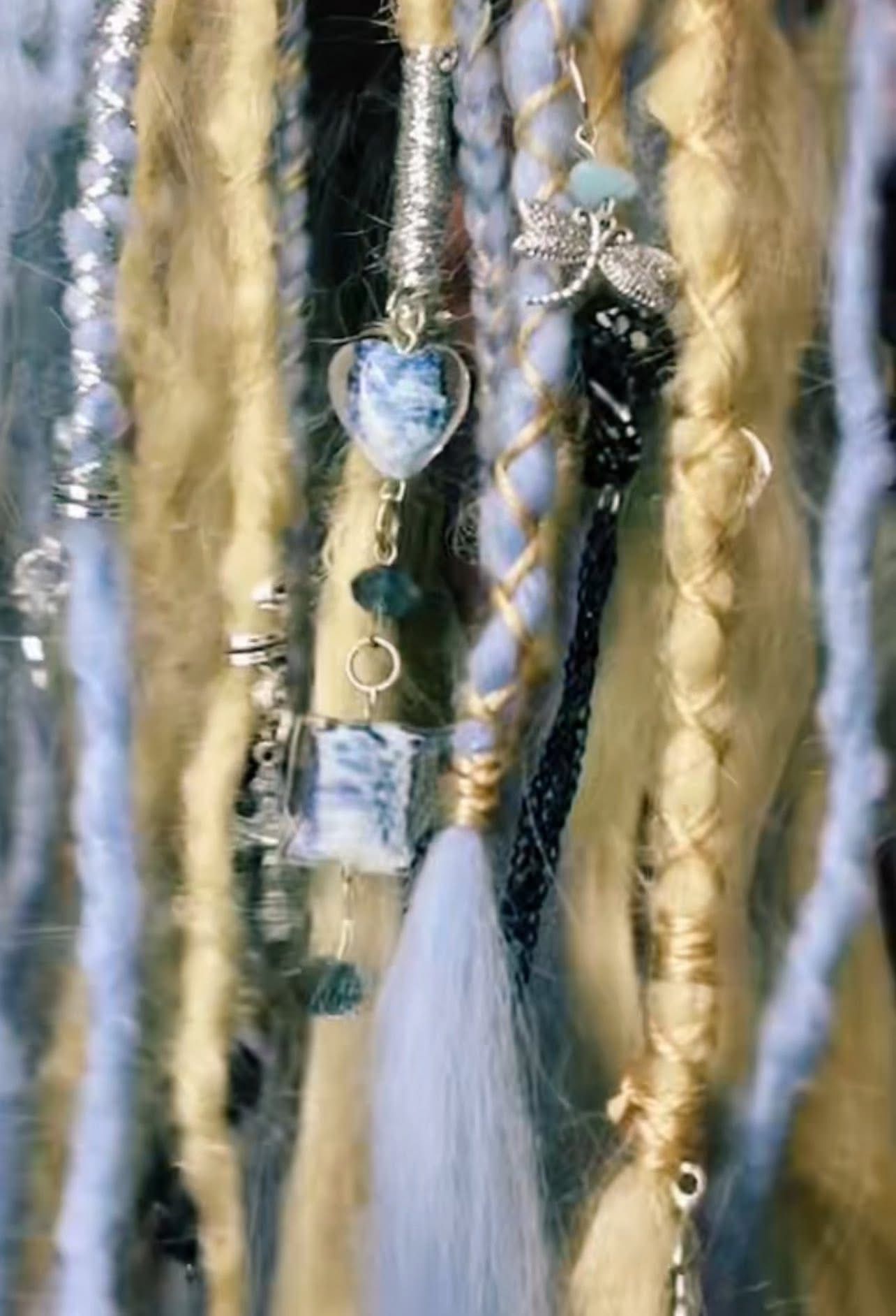 Detalhes acessórios dreads